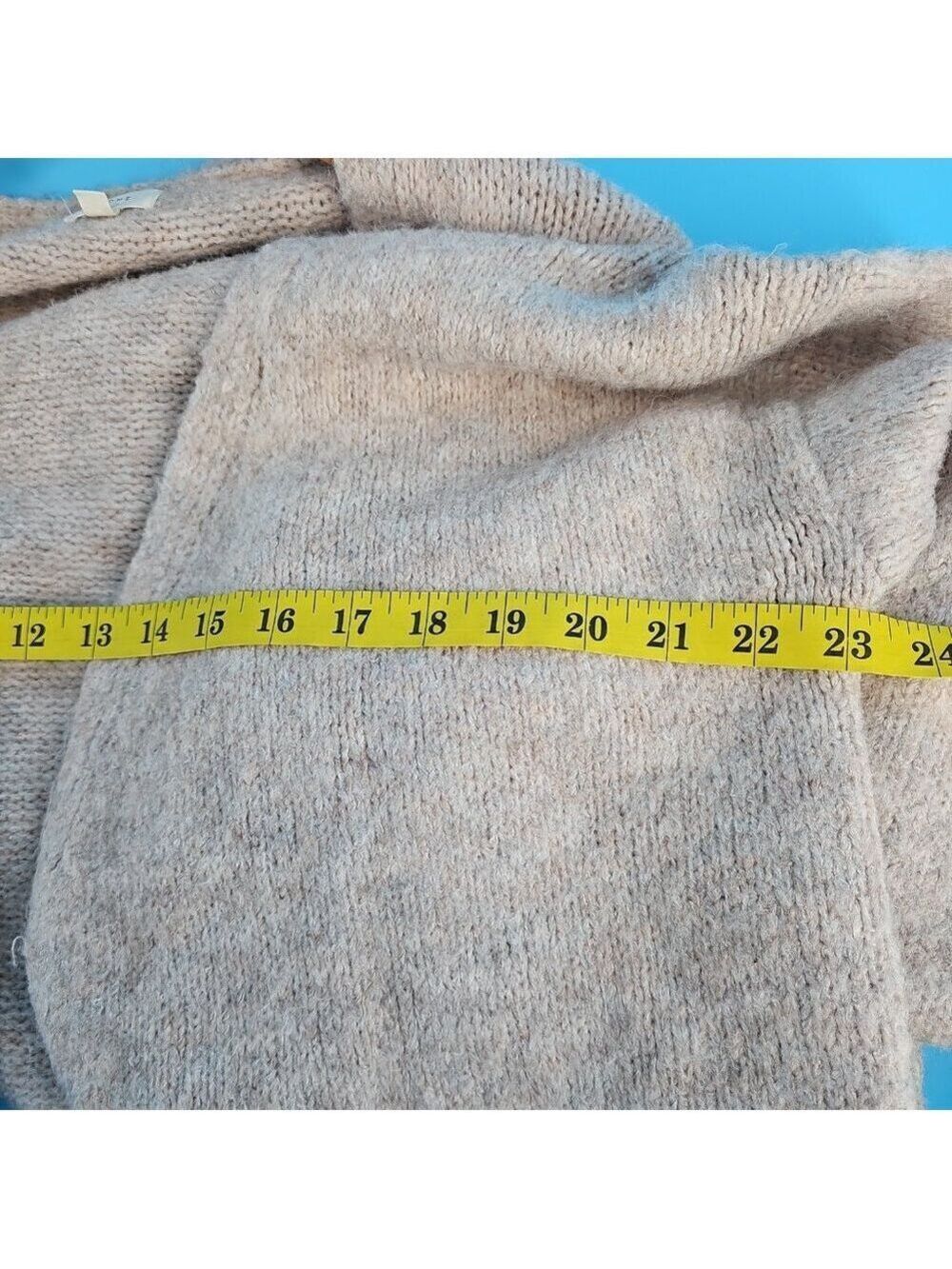 ✨ Debut Cozy Fringe Hem Cardigan – Size L ✨ - Picture 10 of 11